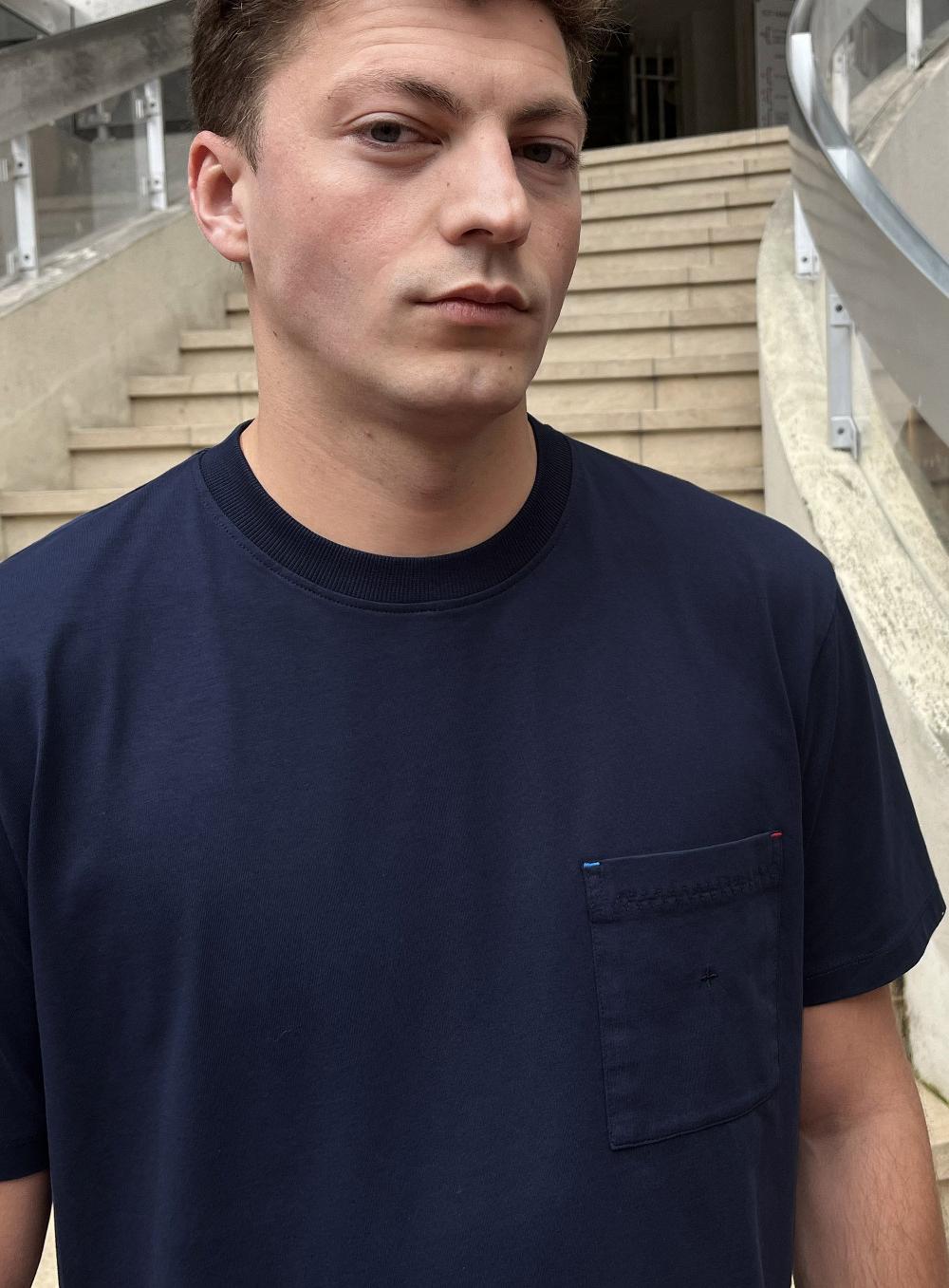 Commune De Paris Tee-shirt Vive CDP Navy