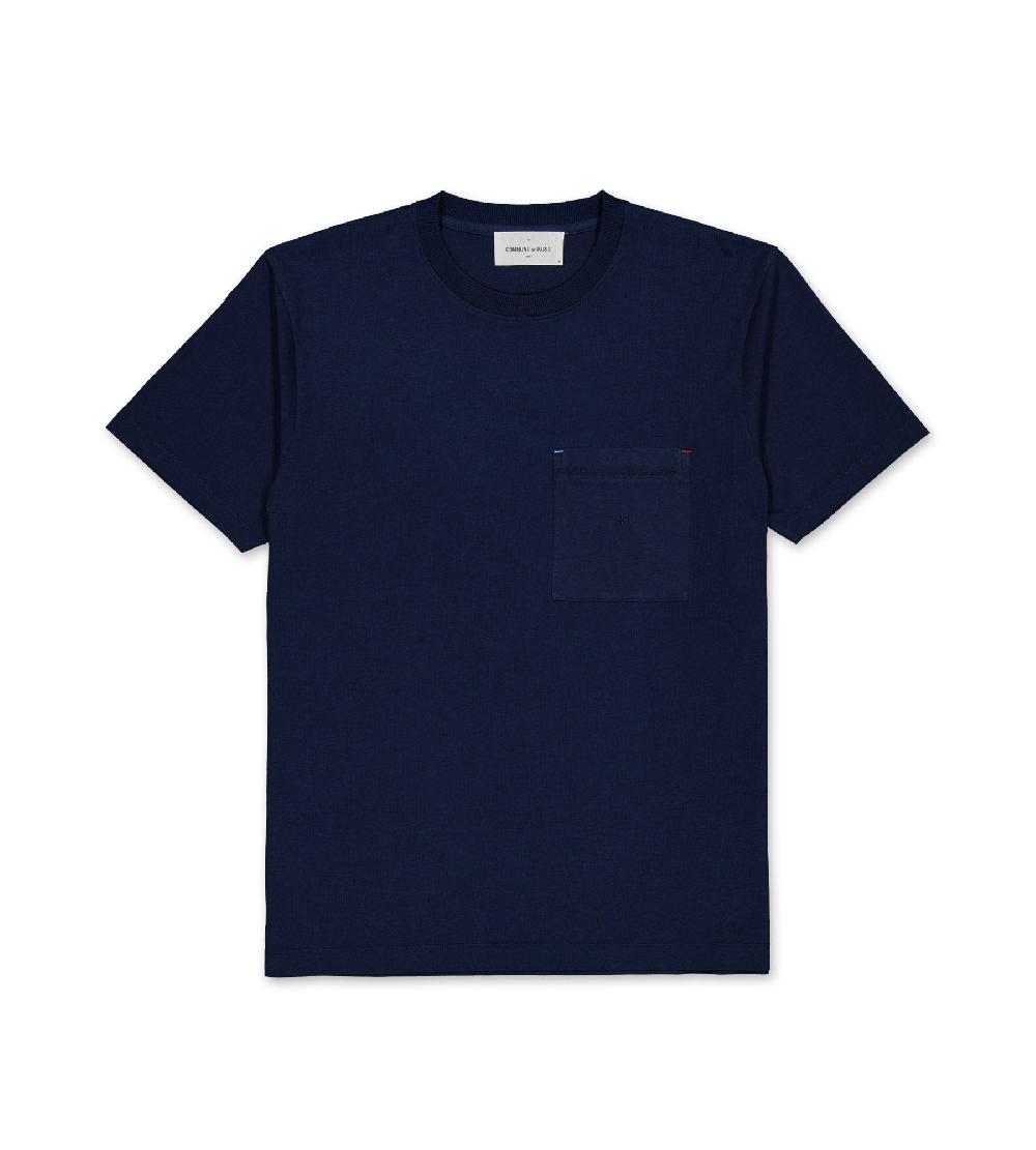 commune de paris Tee-shirt Vive CDP navy