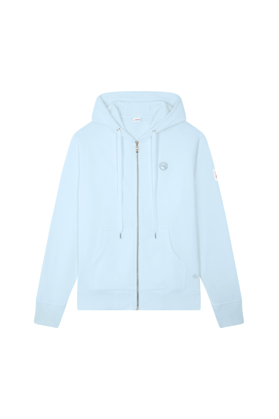 Compagnie De Californie AW25 GILET BLEU CIEL AVEC ECRITURE AU DOS