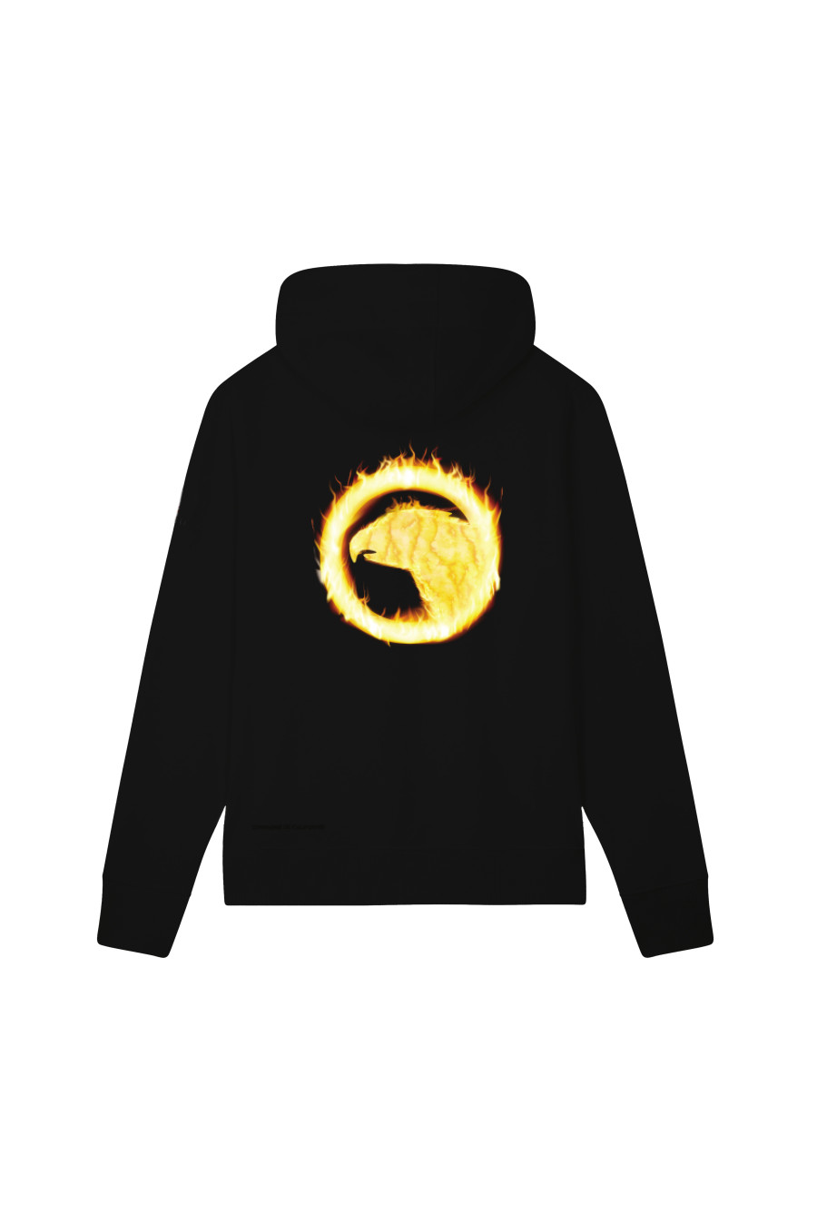 compagnie de californie AW25 GILET CAPUCHE STUDIO NOIR