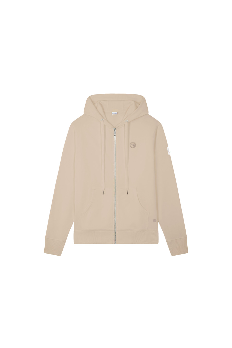 compagnie de californie AW25 KIDS GILET A CAPUCHE BEIGE