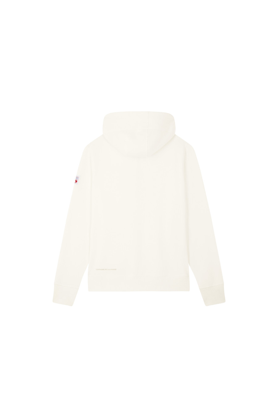 Compagnie De Californie AW25 KIDS GILET A CAPUCHE OFF WHITE