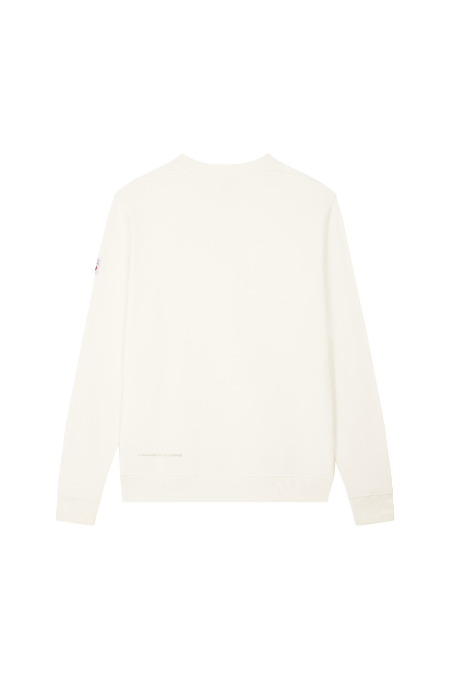 Compagnie De Californie AW25 KIDS SWEAT COL ROND OFF WHITE