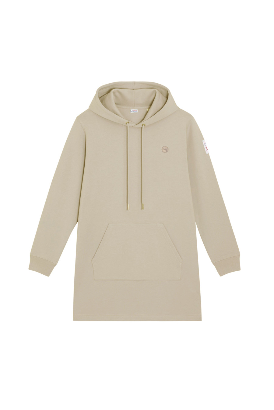 compagnie de californie AW25 ROBE DRESS AVEC CAPUCHE BEIGE