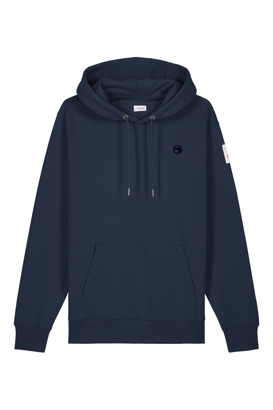 compagnie de californie AW26 KIDS SWEAT A CAPUCHE SWNOZIP MARINE