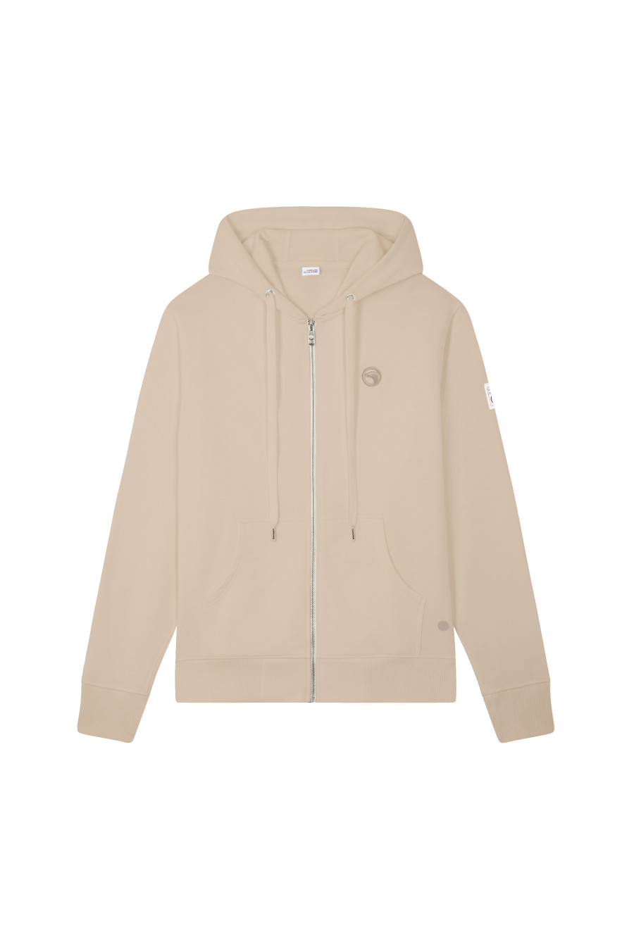 compagnie de californie AW26 KIDS SWEAT ZIP CAPUCHE SWZIP BEIGE