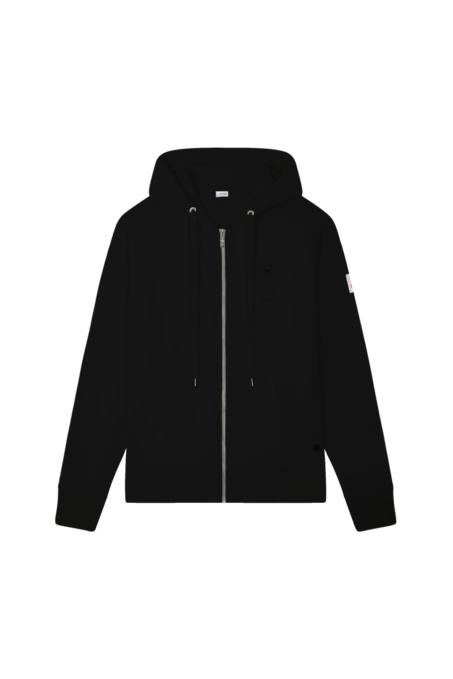 compagnie de californie AW26 KIDS SWEAT ZIP CAPUCHE SWZIP NOIR