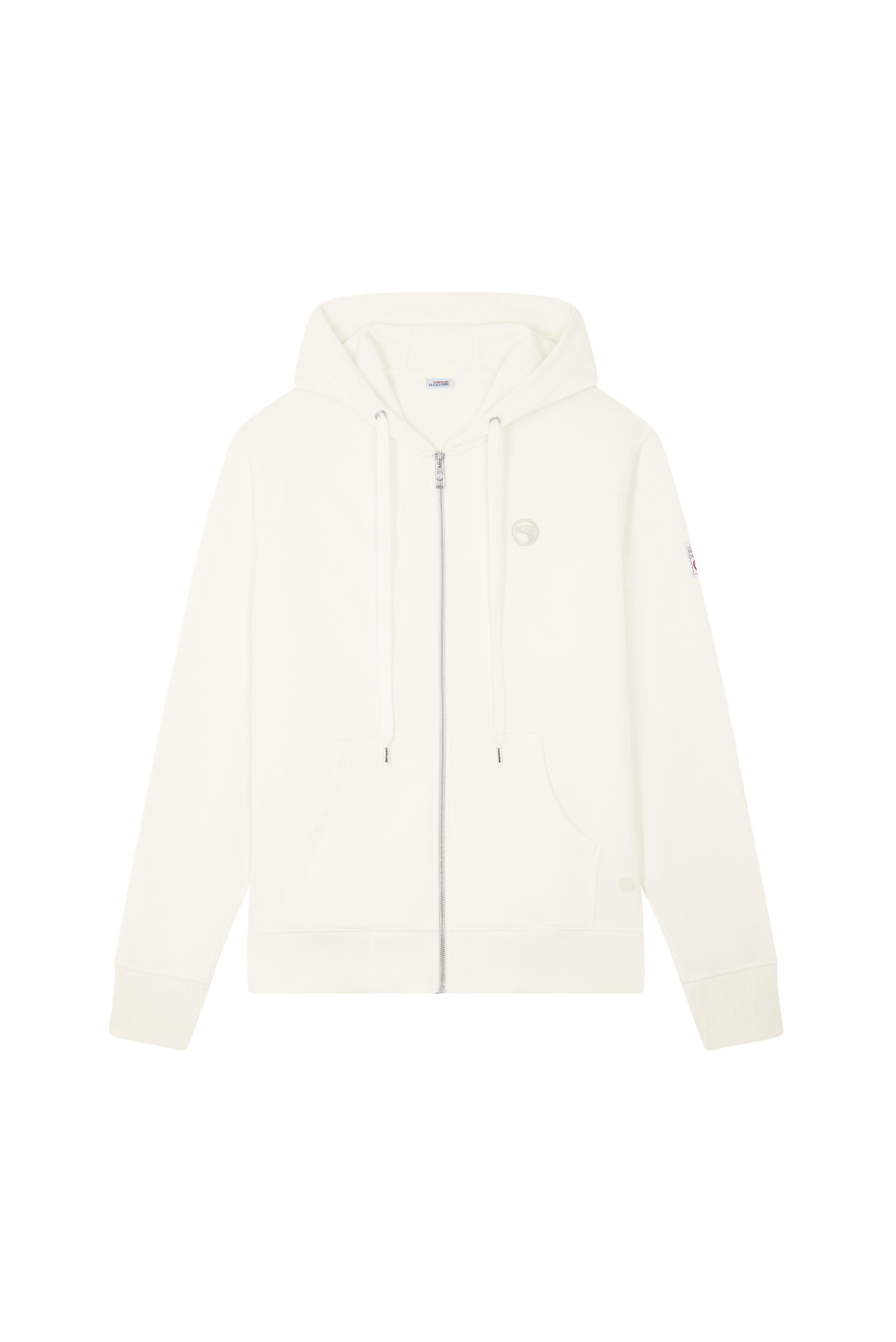 Compagnie De Californie AW26 SWEAT ZIP CAPUCHE SWZIP OFF WHITE