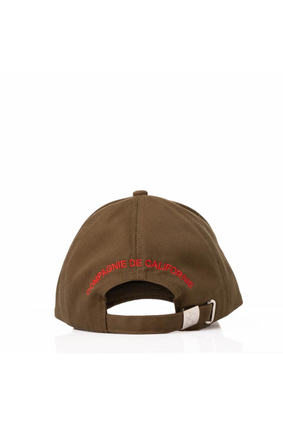 Compagnie De Californie CASQUETTE WEST HOLLYWOOD KAKI/RED KIDS