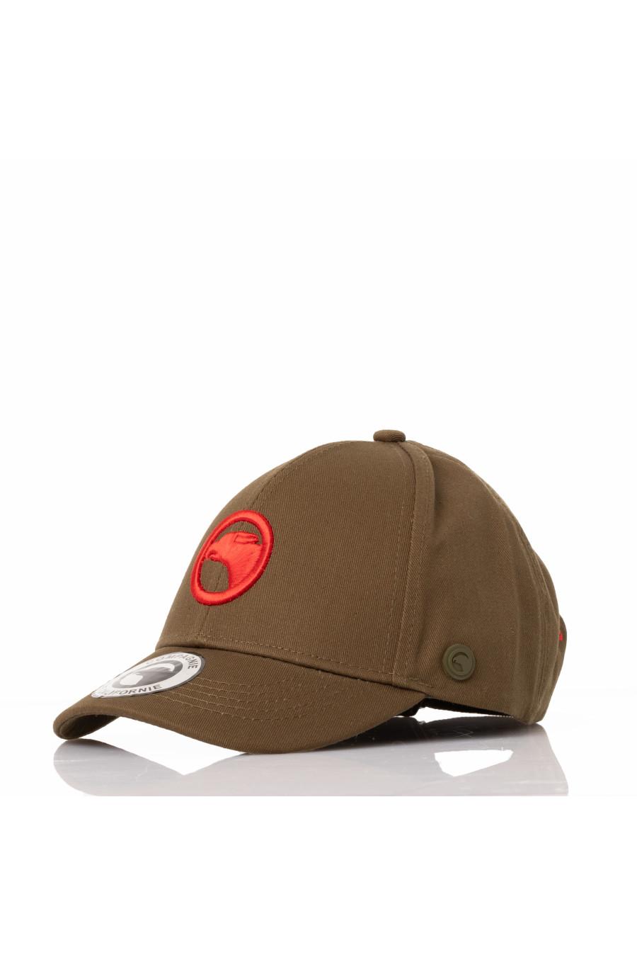 compagnie de californie CASQUETTE WEST HOLLYWOOD KAKI/RED KIDS