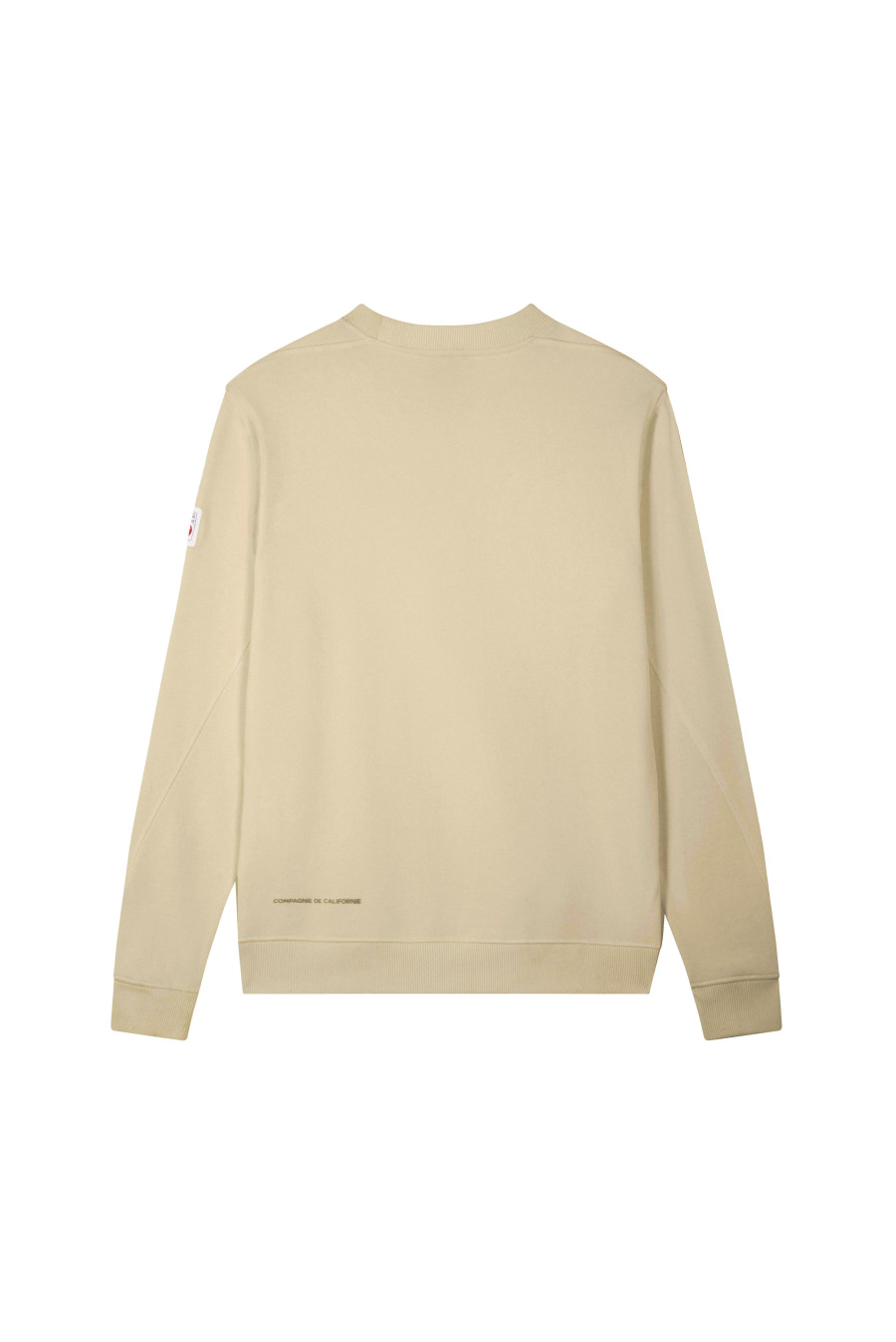 Compagnie De Californie AW25 SWEAT COL ROND BEIGE