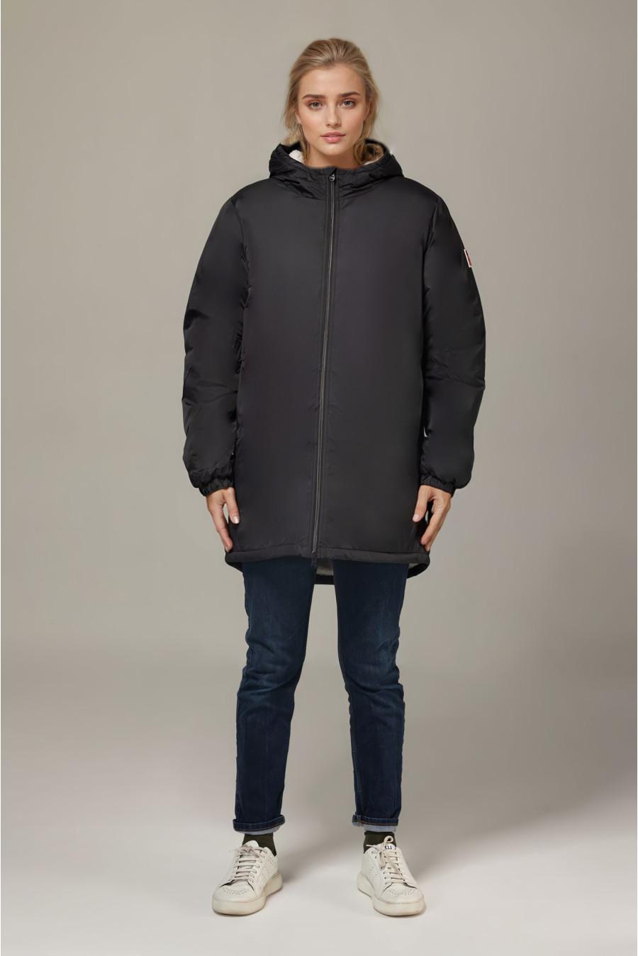 Compagnie De Californie PARKA NYLON NOIR Femme