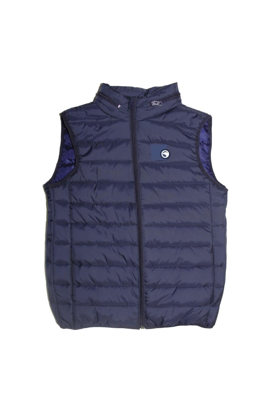 compagnie de californie DOUDOUNE SANS MANCHE ENFANT MARINE