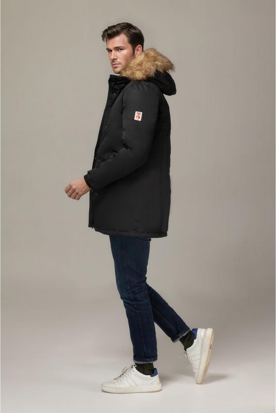 Compagnie De Californie PARKA BEVERLY HILLS CAL NOIR Man