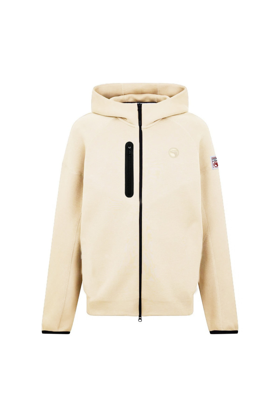 compagnie de californie SS25 KIDS GILET ZIP OFF WHITE