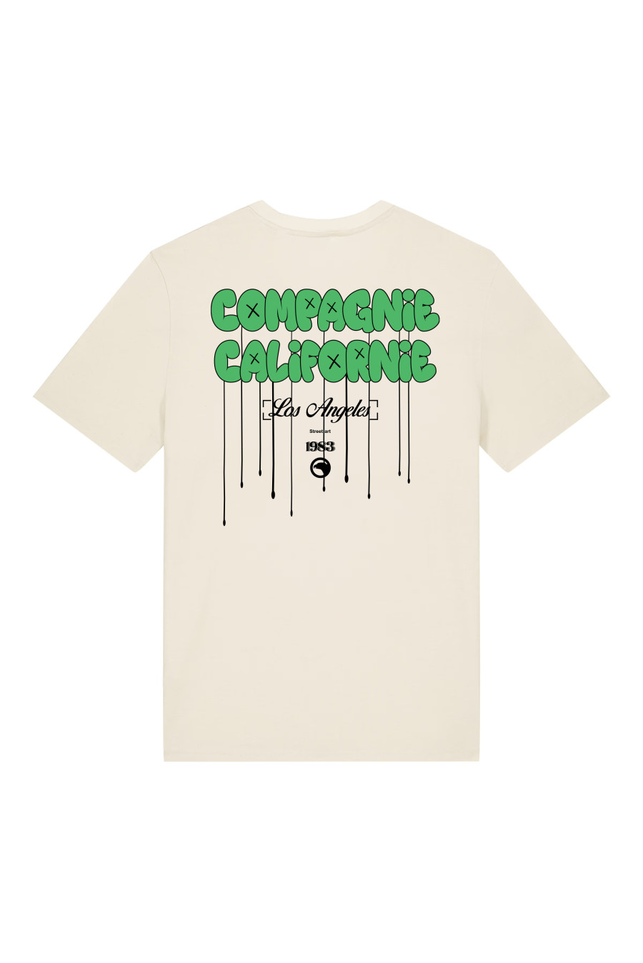 compagnie de californie SS25 KIDS T-SHIRT ART 12 OFF WHITE