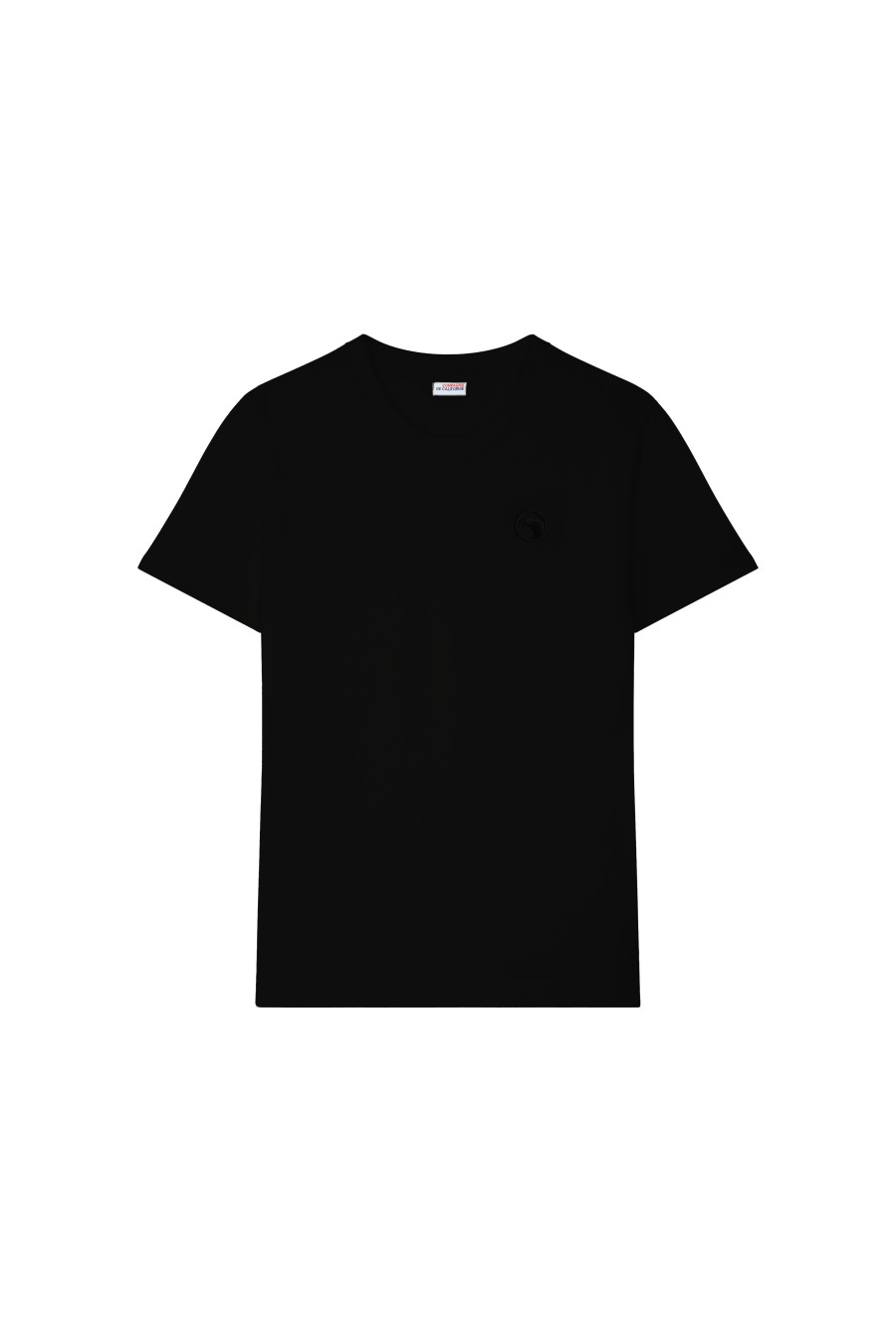 compagnie de californie SS25 KIDS T-SHIRT MC BROD NOIR