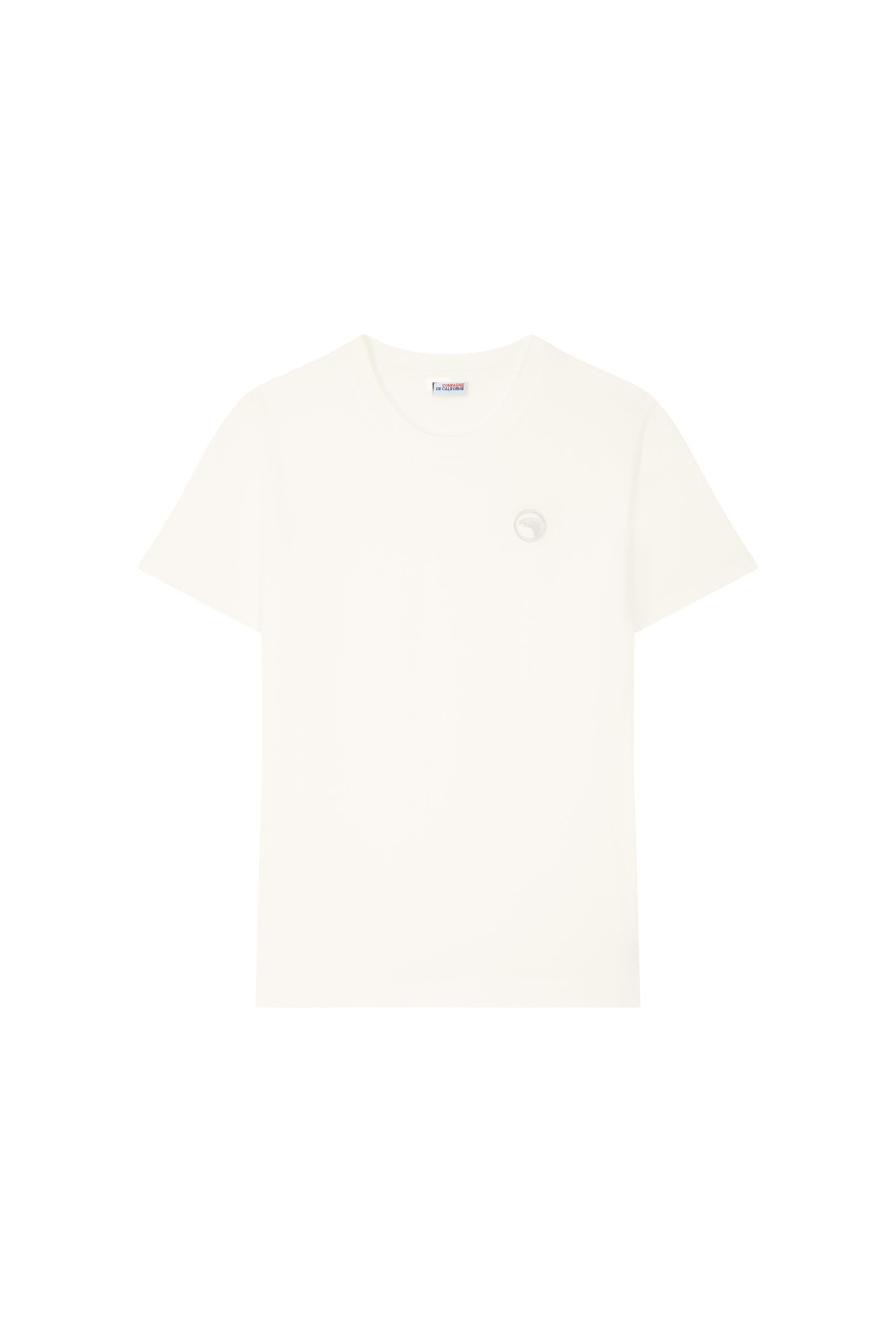 compagnie de californie SS25 KIDS T-SHIRT MC BROD OFF WHITE