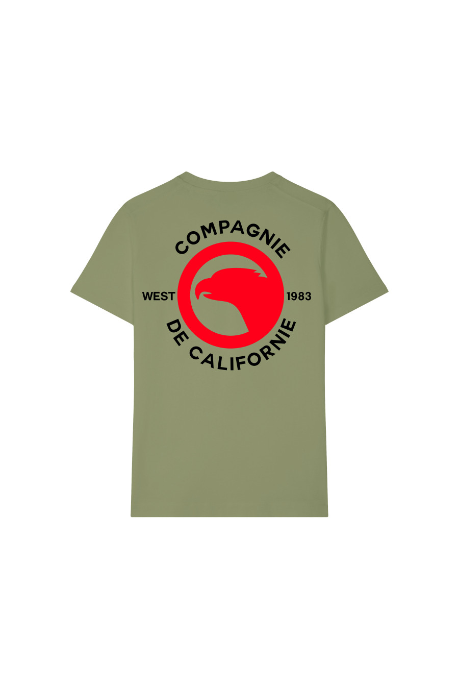 compagnie de californie SS25 KIDS T-SHIRT WEST 1983 LIGHT KAKI