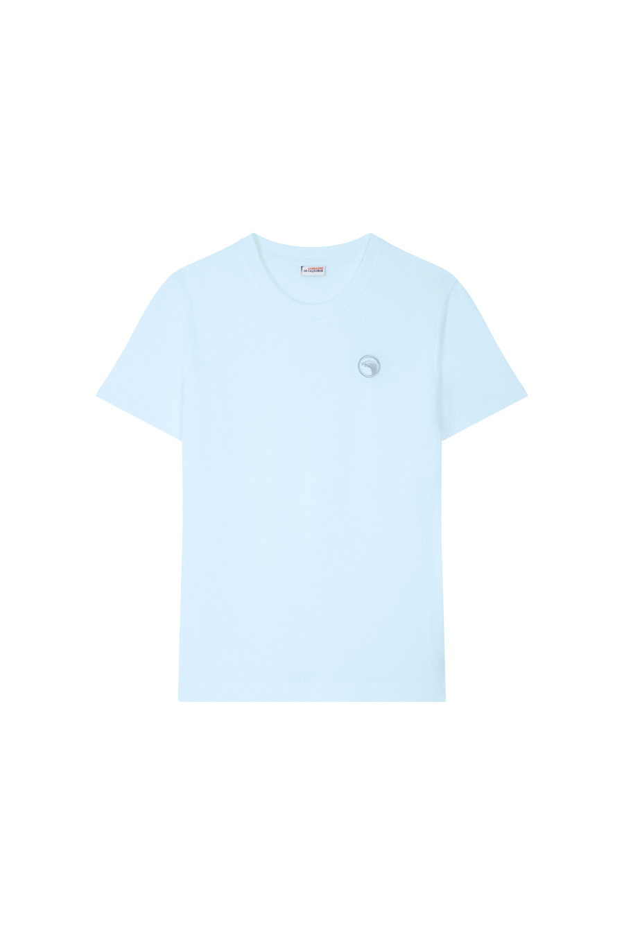 compagnie de californie SS25 T-SHIRT MC BROD BLEU CIEL