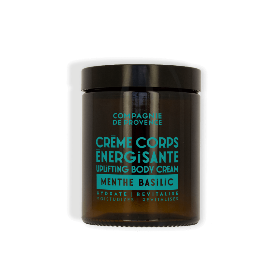 compagnie de provence Crème Corps Énergisante 180g Menthe Basilic - Compagnie de Provence