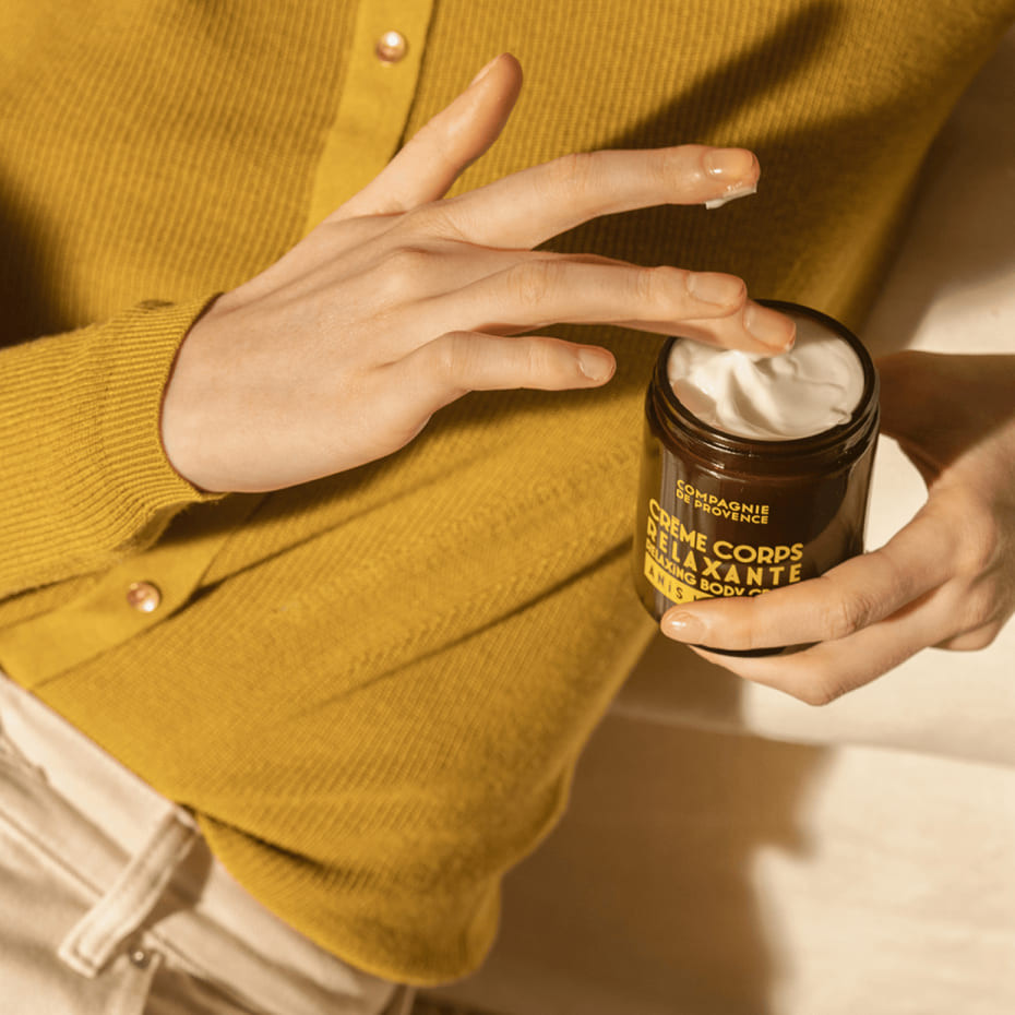 Compagnie De Provence Crème Corps Relaxante 180ml Anis Lavande - Compagnie De Provence