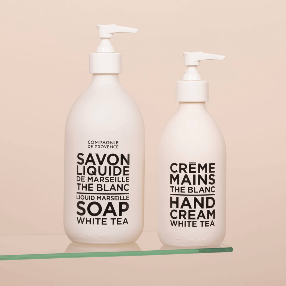 Compagnie De Provence Crème Mains 300ml Thé Blanc - Compagnie De Provence