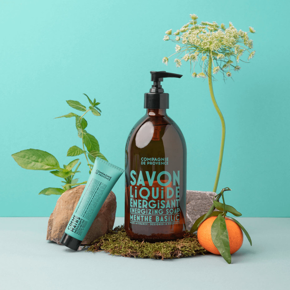 Compagnie De Provence Crème Mains Énergisante 30ml Menthe Basilic - Compagnie De Provence