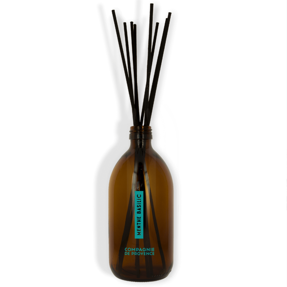 compagnie de provence Diffuseur de Parfum Énergisant Menthe Basilic - Compagnie de Provence