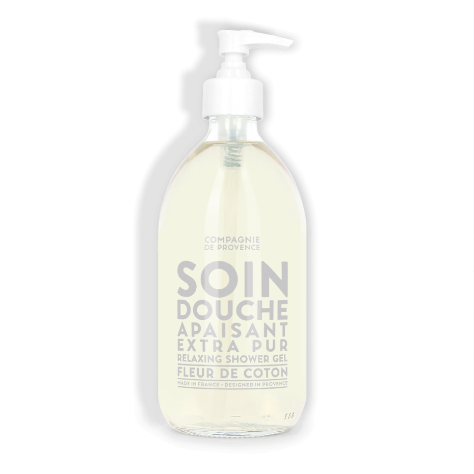 compagnie de provence Gel Douche Relaxant 500ml Fleur de Coton - Compagnie de Provence