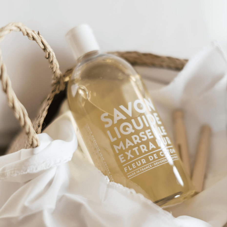 Compagnie De Provence Recharge 1L Savon Liquide De Marseille Coton - Compagnie De Provence