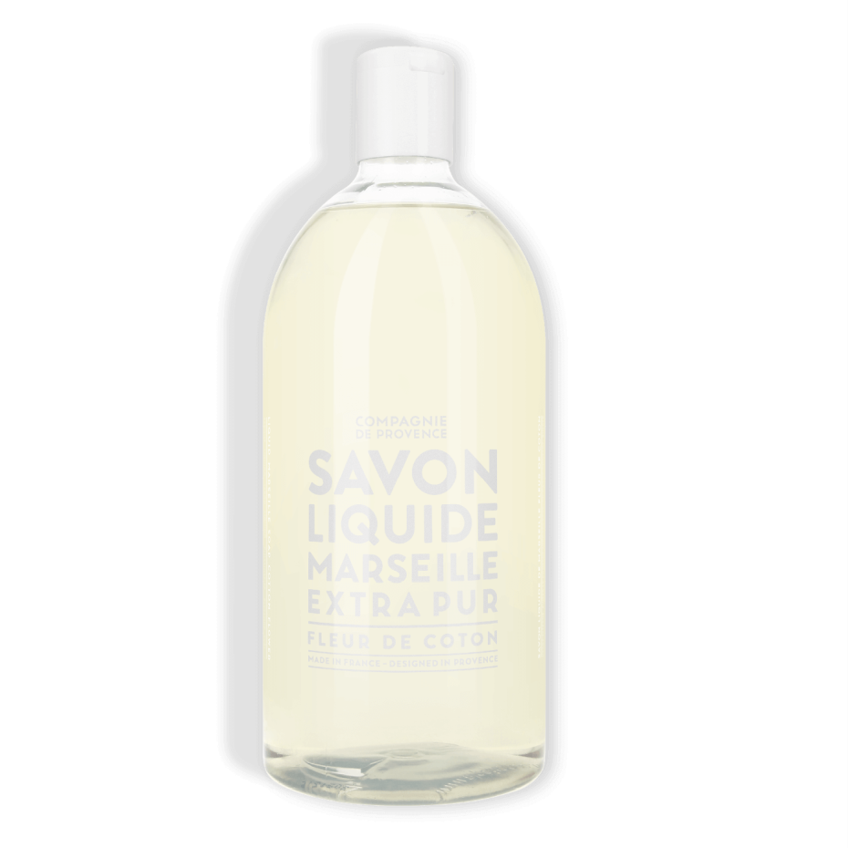 compagnie de provence Recharge 1L Savon Liquide de Marseille Coton - Compagnie de Provence