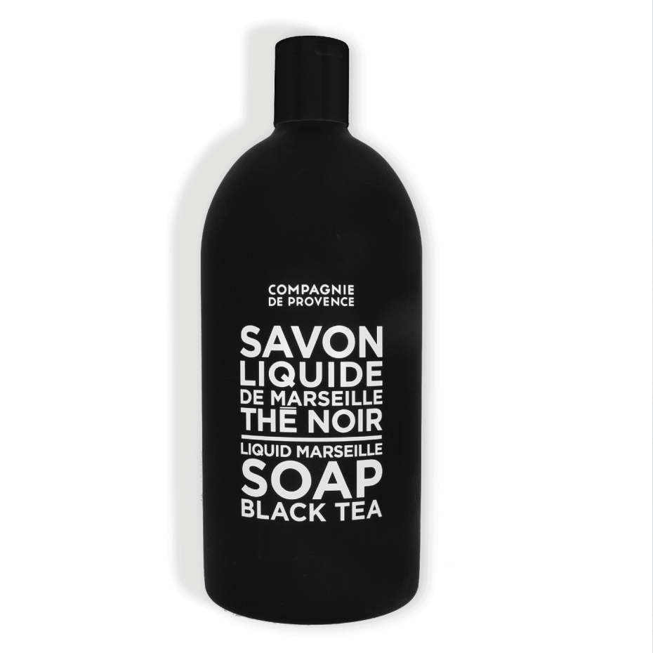 compagnie de provence Recharge Savon Liquide 1L Thé Noir - Compagnie de Provence