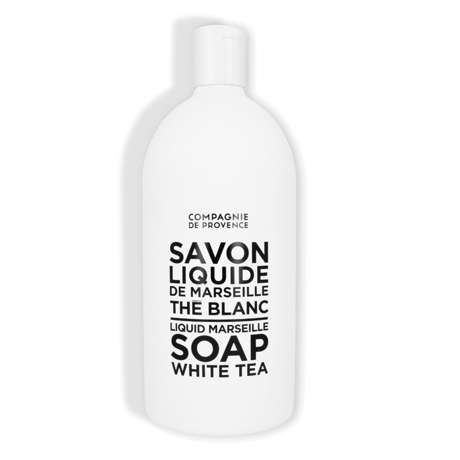 compagnie de provence Recharge Savon Liquide de Marseille Thé Blanc - La Compagnie de Provence