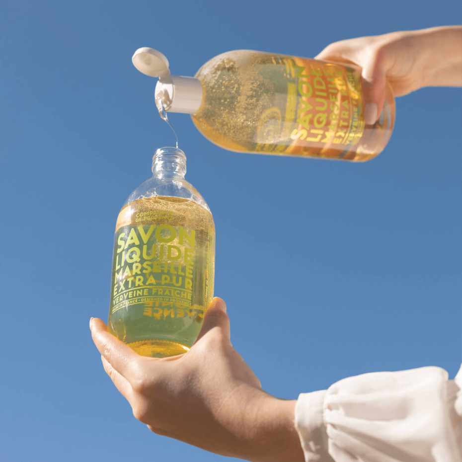 Compagnie De Provence Recharge Savon Liquide De Marseille Verveine - Compagnie De Provence
