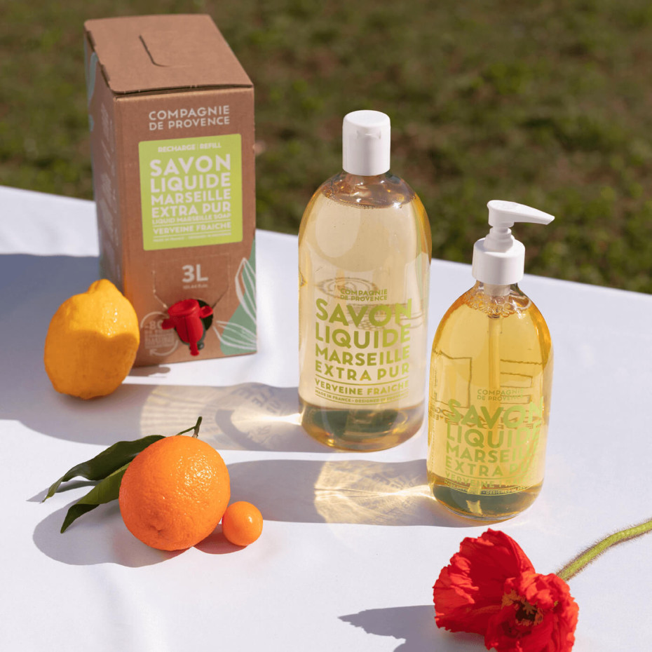 Compagnie De Provence Recharge Savon Liquide De Marseille Verveine - Compagnie De Provence