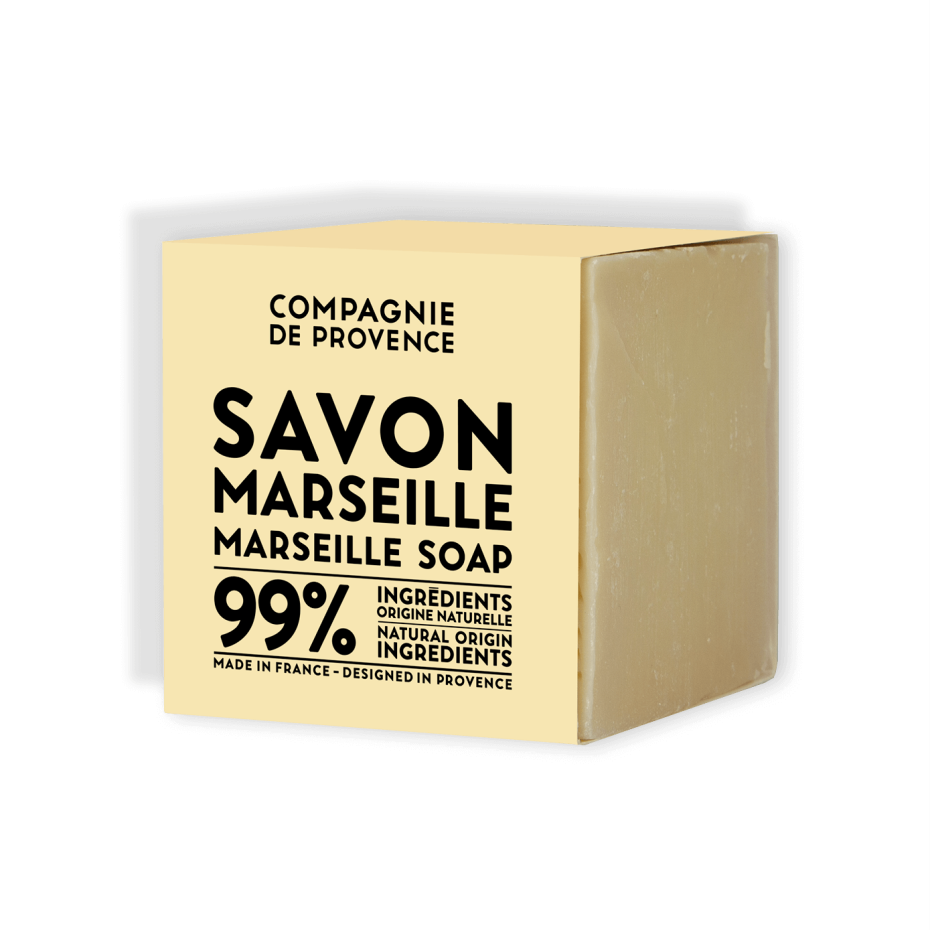 compagnie de provence Savon de Marseille en cube 400g Sans Parfum - Compagnie de Provence