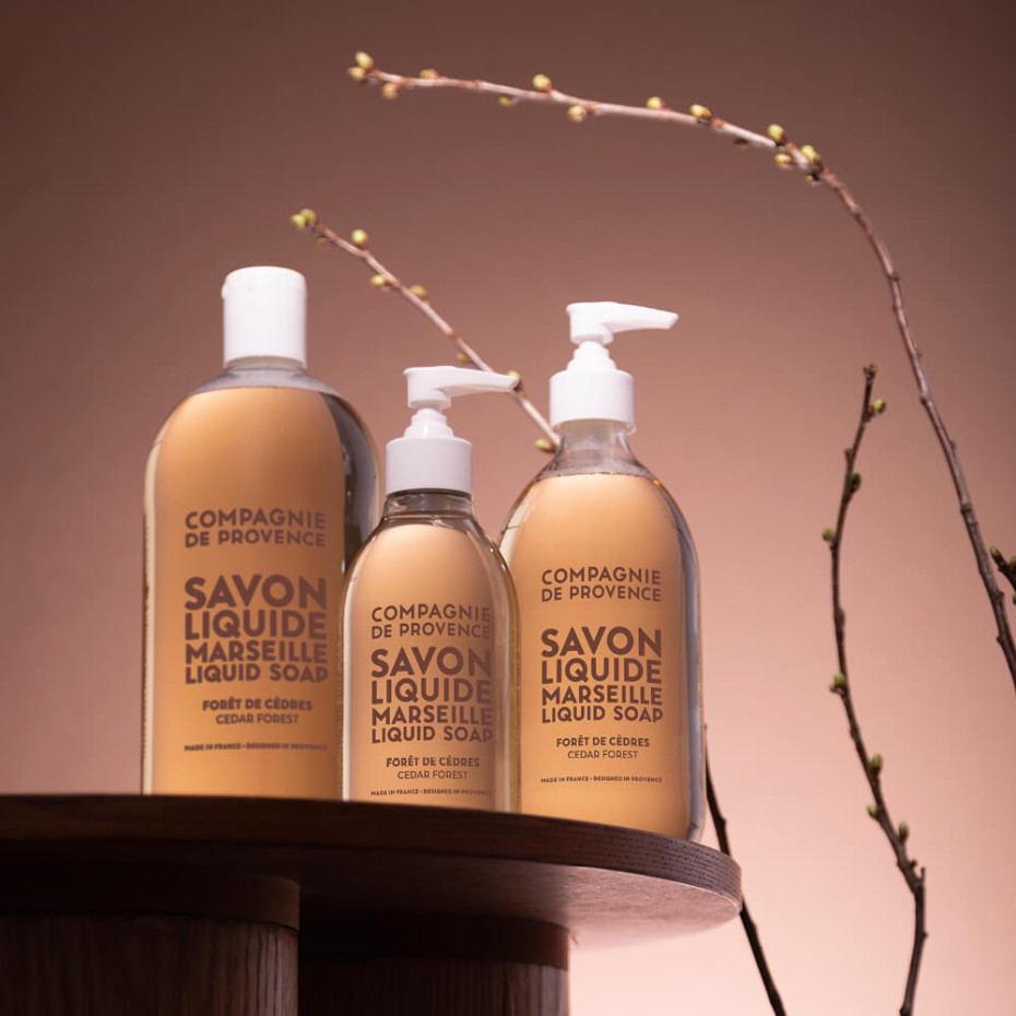 Compagnie De Provence Savon Liquide De Marseille 300ml Forêt De Cèdres - Compagnie De Provence