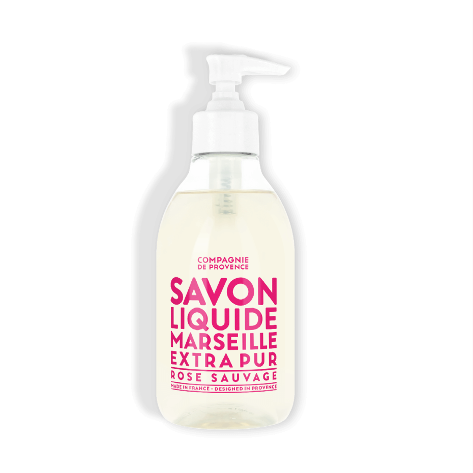 compagnie de provence Savon Liquide de Marseille 300ml Rose Sauvage - Compagnie de Provence