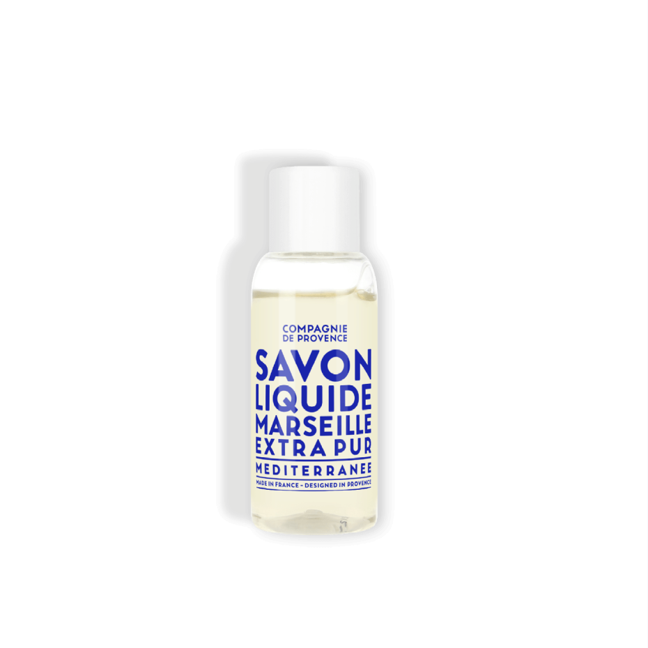 compagnie de provence Savon Liquide de Marseille 30ml Méditerranée - Compagnie de Provence