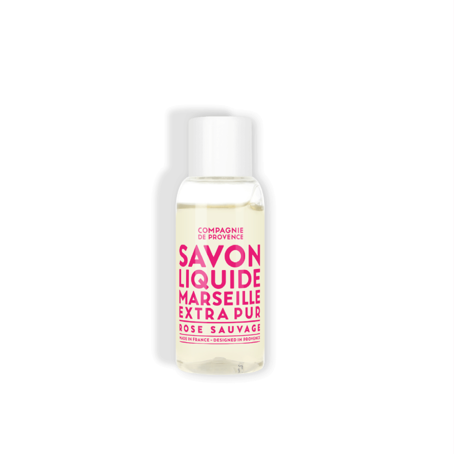compagnie de provence Savon Liquide de Marseille 30ml Rose Sauvage - Compagnie de Provence