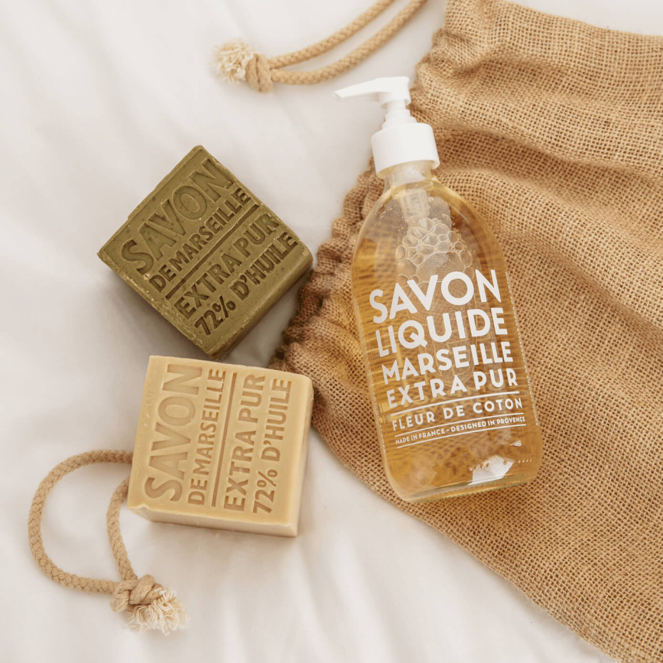 Compagnie De Provence Savon Liquide De Marseille 495ml Coton - Compagnie De Provence