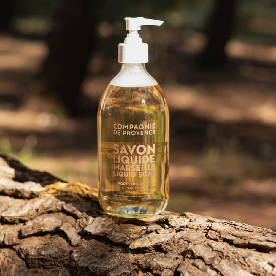 Compagnie De Provence Savon Liquide De Marseille 495ml Forêt De Cèdres - Compagnie De Provence