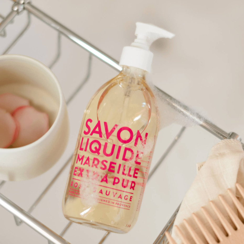 Compagnie De Provence Savon Liquide De Marseille 495ml Rose Sauvage - Compagnie De Provence