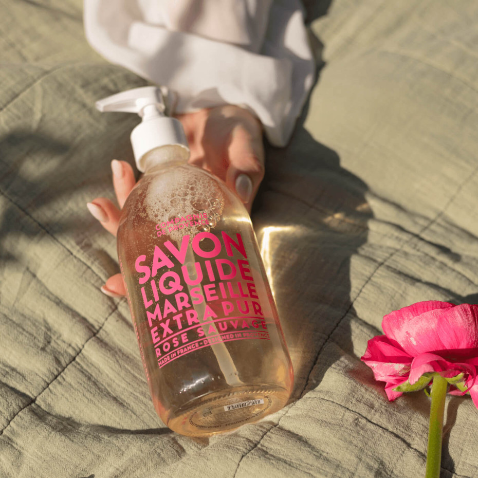 Compagnie De Provence Savon Liquide De Marseille 495ml Rose Sauvage - Compagnie De Provence