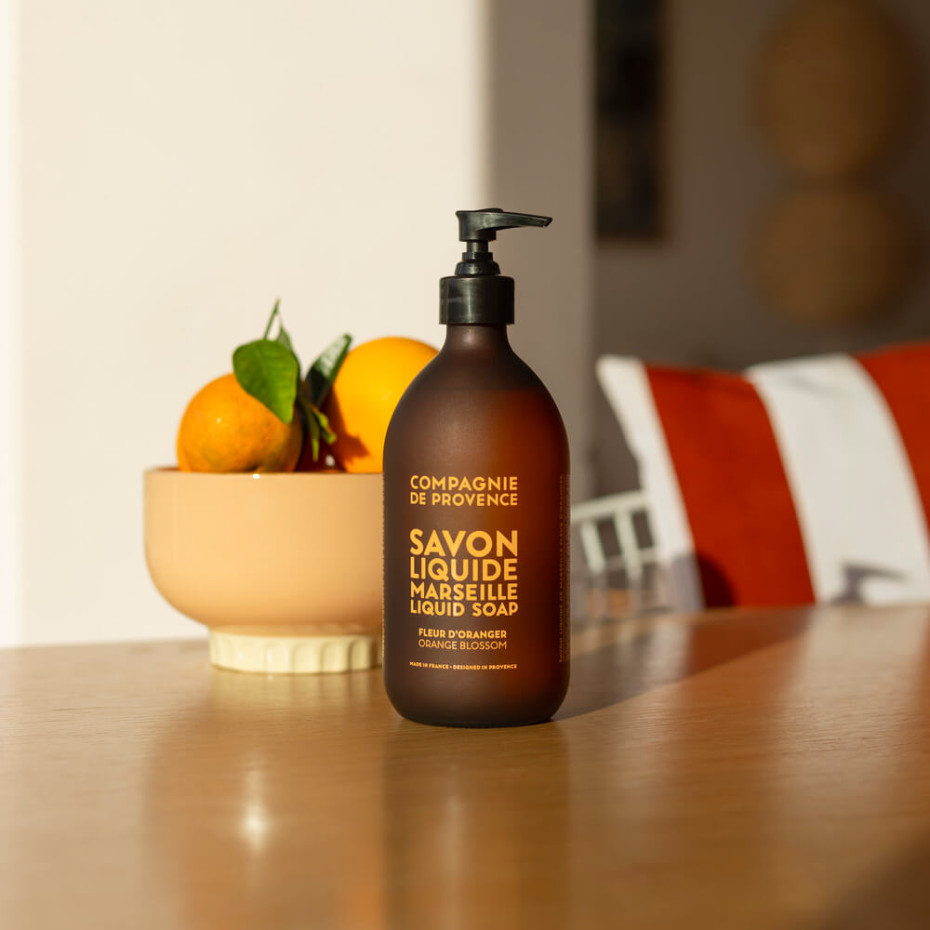 Compagnie De Provence Savon Liquide De Marseille Fleur D'Oranger 495ml - Compagnie De Provence
