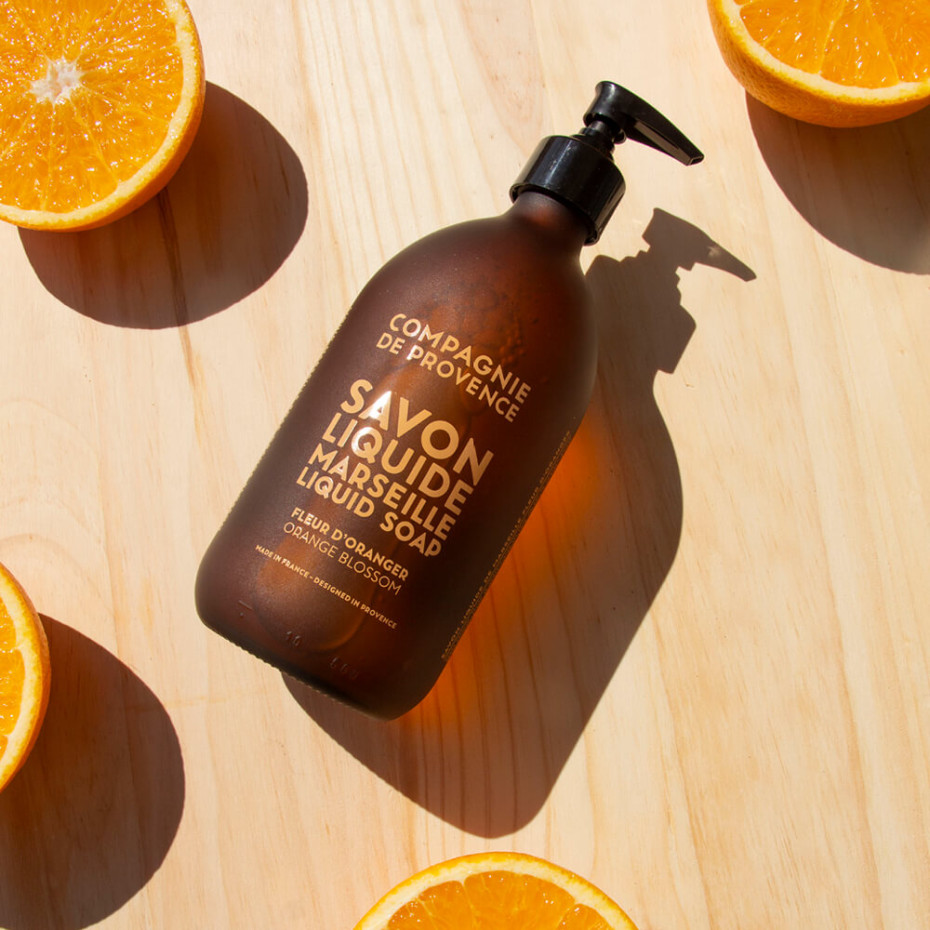 Compagnie De Provence Savon Liquide De Marseille Fleur D'Oranger 495ml - Compagnie De Provence