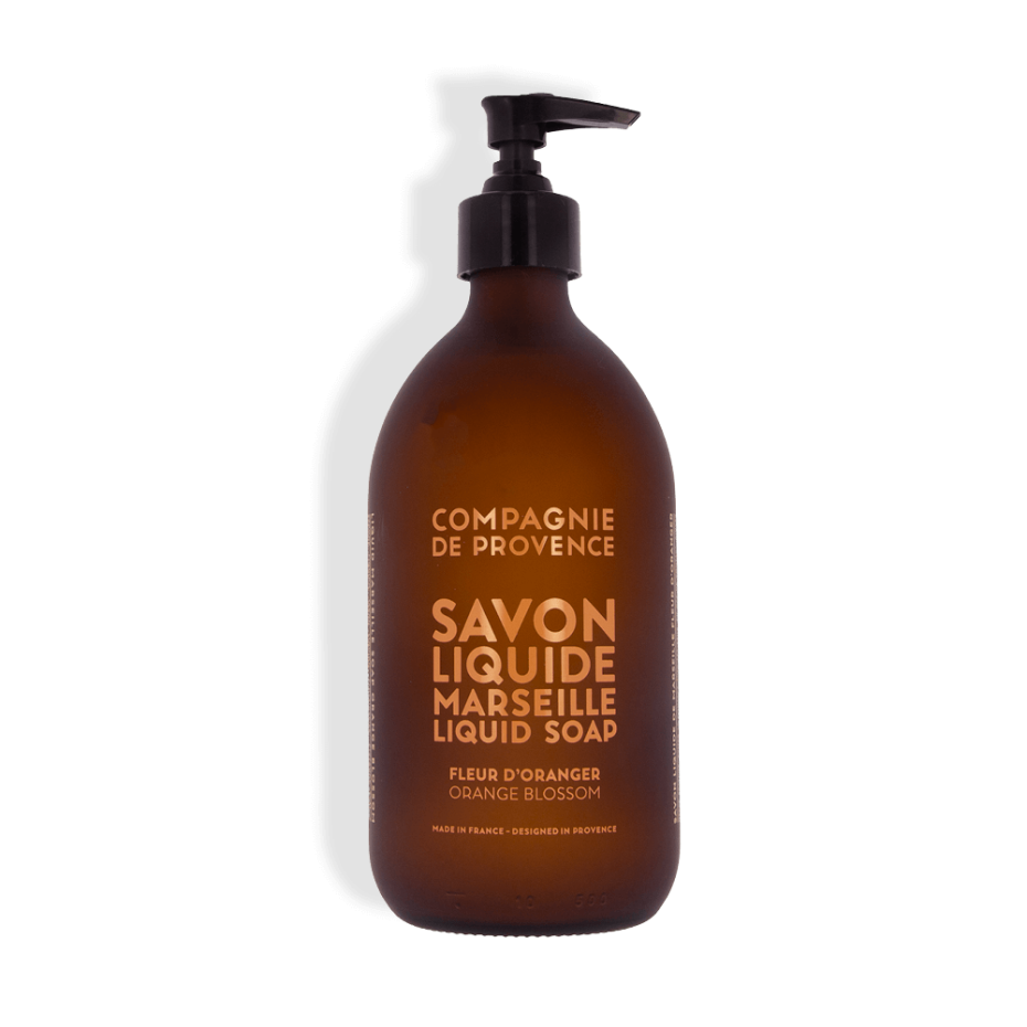 compagnie de provence Savon Liquide de Marseille Fleur d'Oranger 495ml - Compagnie de Provence