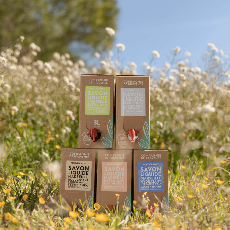 Compagnie De Provence Savon Liquide De Marseille Nourrissant - Eco-recharge 3L Karité - Compagnie De Provence