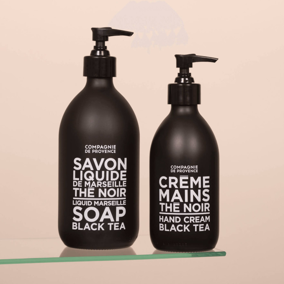 Compagnie De Provence Savon Liquide De Marseille Thé Noir 495 Ml - La Compagnie De Provence